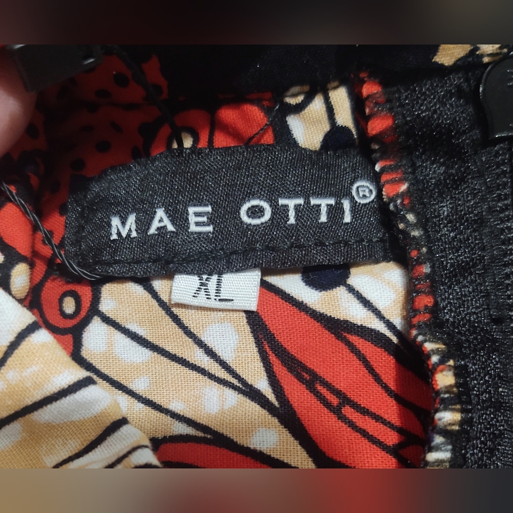 NWT Mae Otti African Waxed Cotton Top - Picture 5 of 10
